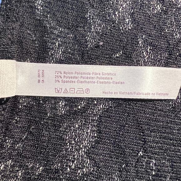 Free People Bodysuit Sneaky Surplice Black Lace Whimsigoth Witchy Dark Romantic - Picture 6 of 6